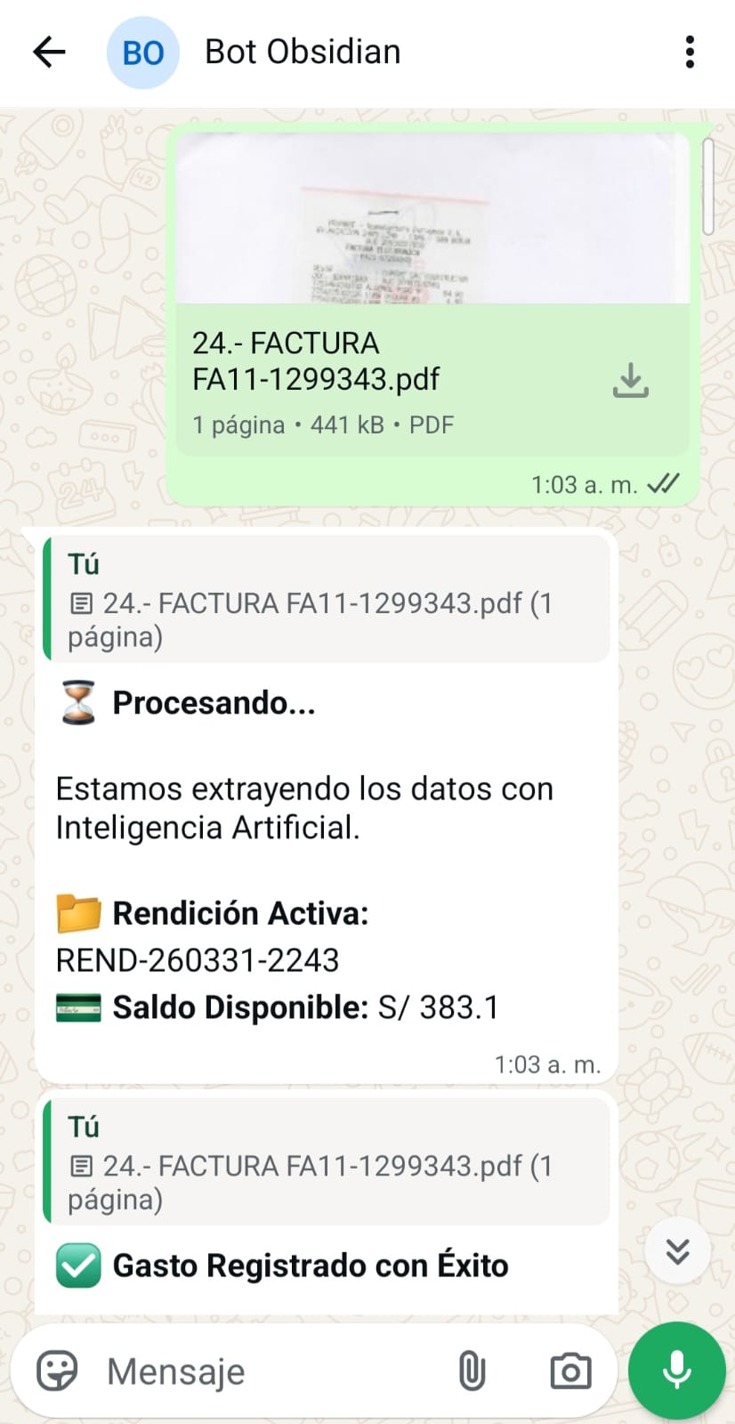 Device screenshot